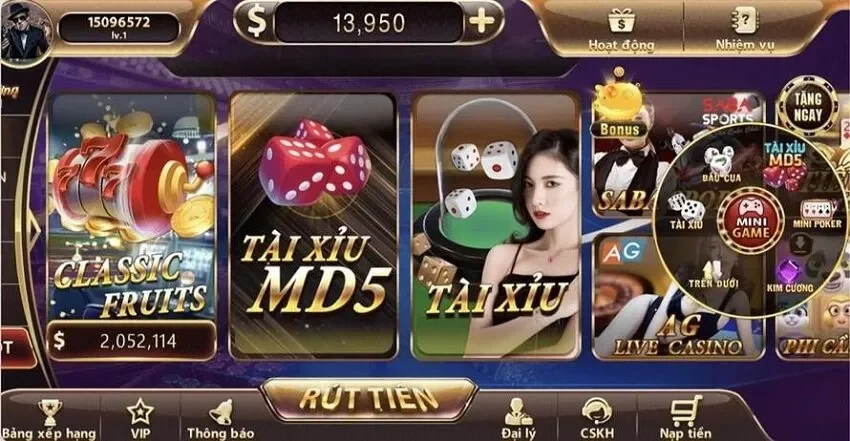 Tốc độ nạp rút và sự đa dạng trong phương thức thanh toán