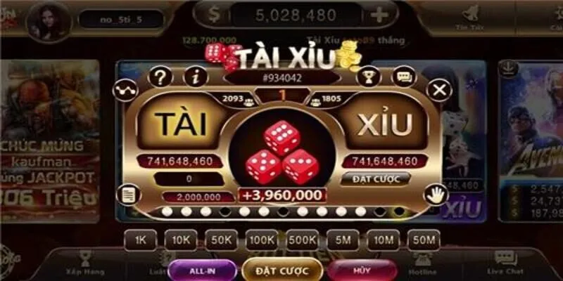 tài xỉu nổ hũ